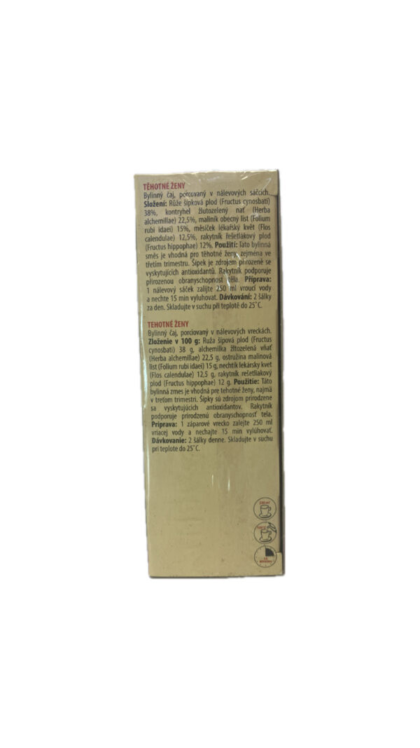 APOTHEKE ČAJ PRE TEHOTNÉ ŽENY 20x1,5 g (30 g) - Image 3