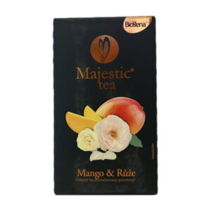 Biogena Majestic Tea Mango & Ruža ovocný čaj 20x25 g (50 g)
