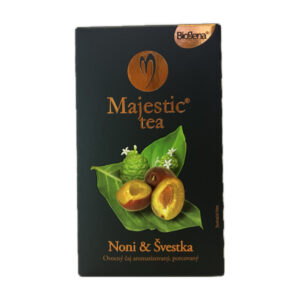 Biogena Majestic Tea Noni & Slivka ovocno-bylinná zmes 20x25 g (50 g)