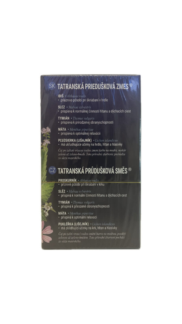 FYTO Tatranská priedušková zmes Bylinný čaj 20x1 g (20 g) - Image 2