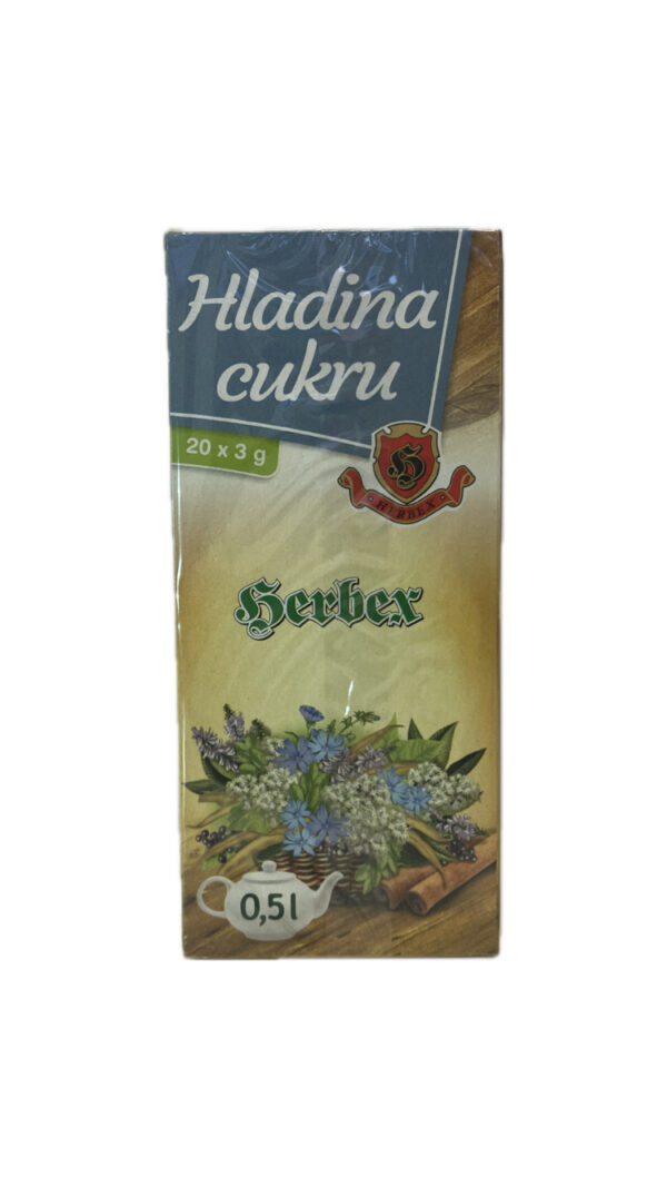 HERBEX HLADINA CUKRU bylinná zmes čaj 20x3 g