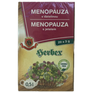 HERBEX MENOPAUZA s ďatelinou bylinná zmes (wellness tea) 20x3 g (60 g)
