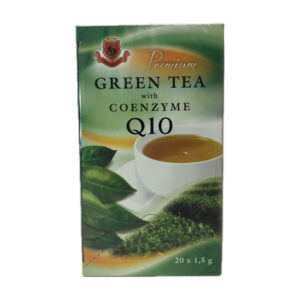 HERBEX Premium GREEN TEA S Q10 zelený čaj 20x1,5 g (30 g)