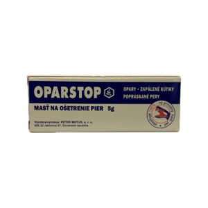 OPARSTOP - masť na ošetrenie perí náchylných na častý výskyt oparu 1x5 g