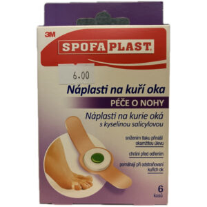 3M SPOFAPLAST č.183 Náplasť na kurie oká (inov. 2020) 1x6 ks