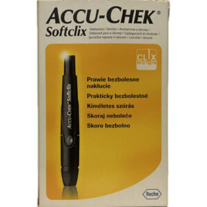 ACCU-CHEK Softclix súprava na odber kapilárnej krvi (odberové pero, lancety) 1x1 set