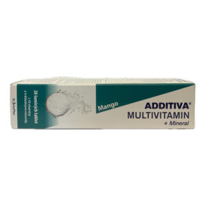 ADDITIVA MULTIVITAMÍN + Minerál, Mango tbl eff 1x20 ks
