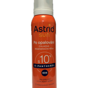 ASTRID SUN Chladivá regeneračná pena po opaľovaní D-panthenol 10%, 1x150 ml