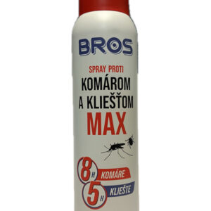 BROS spray proti komárom a kliešťom MAX 1x90 ml