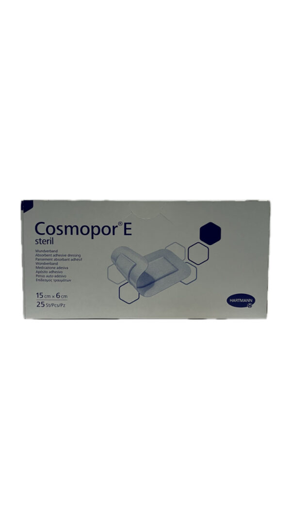 COSMOPOR E STERIL náplasť sterilná s mikrosieťkou (15x6 cm) 1x25 ks
