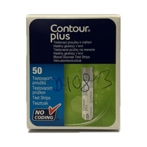 Contour Plus testovacie prúžky 1x50 ks