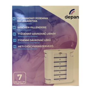 DEPAN Týždenný dávkovač liekov 1x1 ks