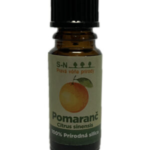 Esenciálny olej Pomaranč – Citrus sinensis. Objem: 10 ml