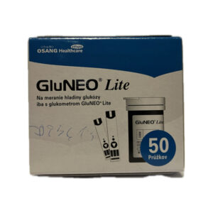 Gluneo Lite Prúžky testovacie ku glukomeru Gluneo Lite 1x50 ks