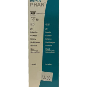 HEPTAPHAN diagnostické prúžky na moč 1x50 ks