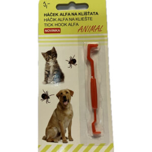 Háčik ALFA na kliešťov ANIMAL 1x1 ks