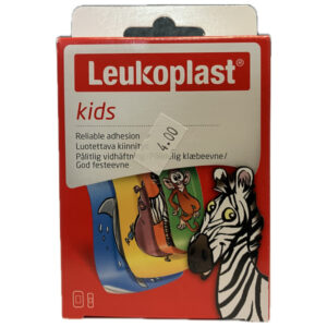 LEUKOPLAST KIDS náplasť na rany, 2 veľkosti, (inov.2020/2021) 1x12 ks