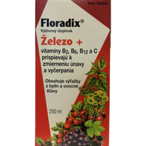SALUS Floradix Železo + tekutá forma 1x500 ml