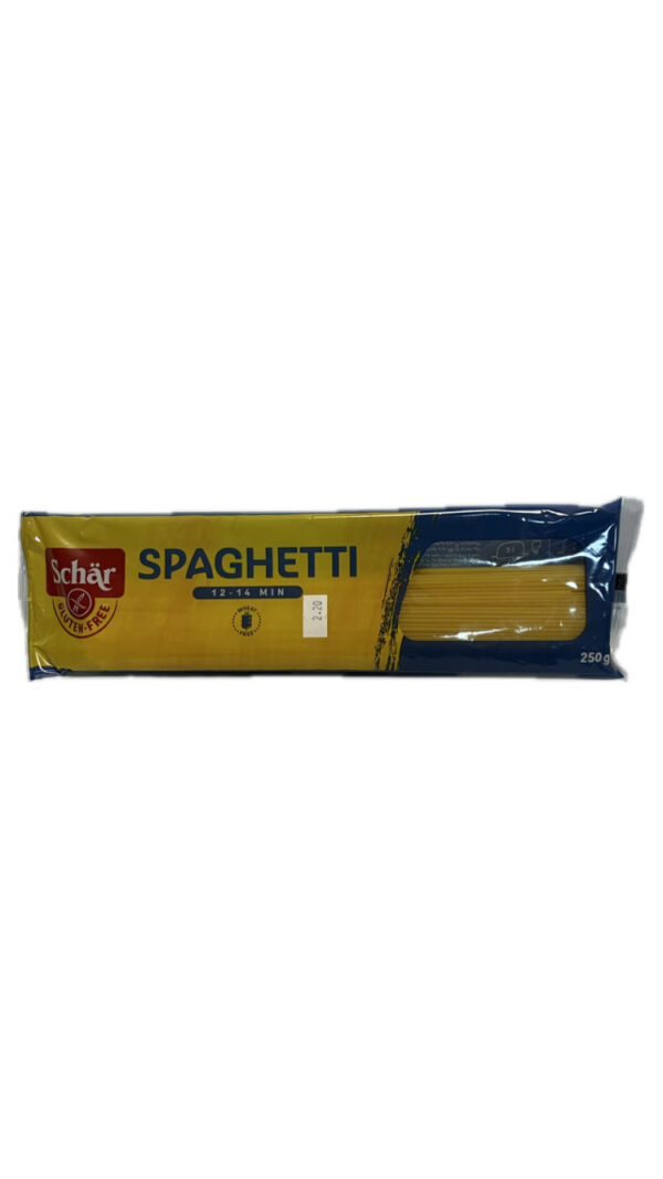 Schär SPAGHETTI cestoviny bezgluténové bezvaječné 1x250 g