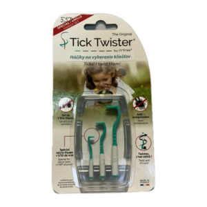 TICK TWISTER HÁČIKY NA VYBERANIE KLIEŠŤOV rôzne veľkosti 1x3 ks