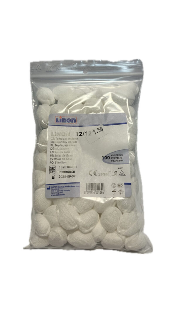 Tampon Gazov.stac.12/12mm 100ks Batist 1320300402