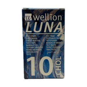 Wellion LUNA CHOL testovacie prúžky k prístroju LUNA 1x10 ks