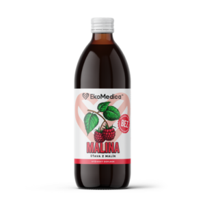 Šťava MALINA EkoMedica 500 ML